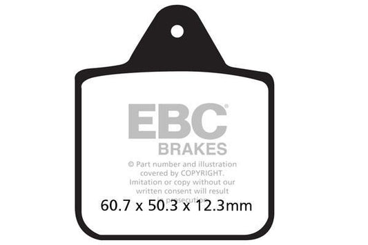 EBC Brake Pads For Polaris Ranger 500 1999 Models FA273R