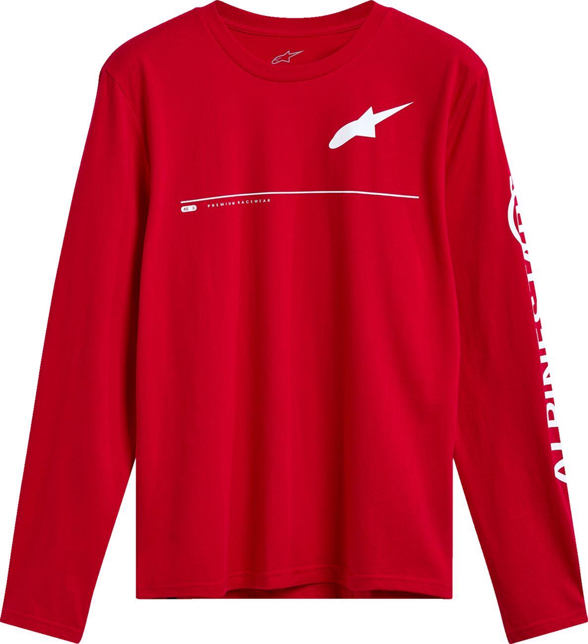 ALPINESTARS Committed Long-Sleeve CSF T-Shirt Red