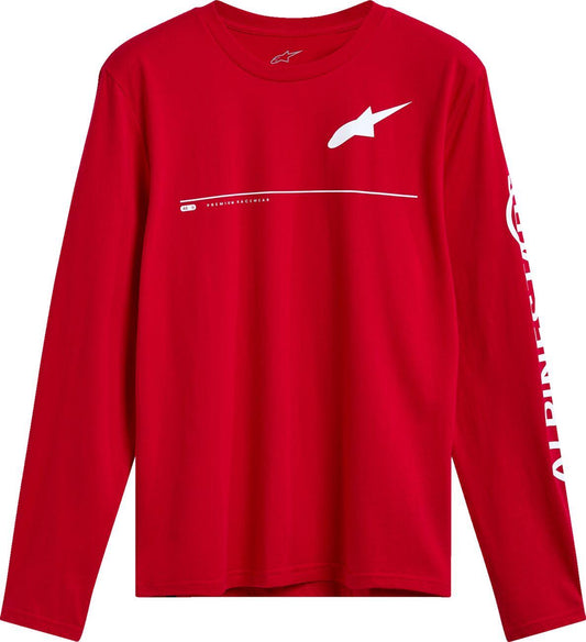 ALPINESTARS Committed Long-Sleeve CSF T-Shirt Red