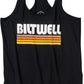 Biltwell Women's Surf Tank Top Black Casual Racerback Polyester