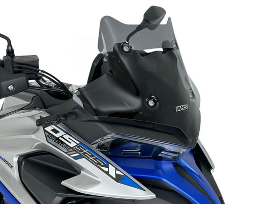 WRS Windscreen Enduro For Voge Adventure 525 DSX ABS 2024 Dark Smoke 3mm VO003FS