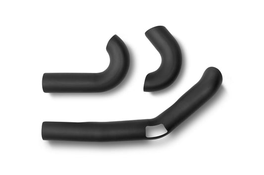 Zard Heat Shield Stainless Steel Exhaust Black Touring 17-23 ZHD013PC-B