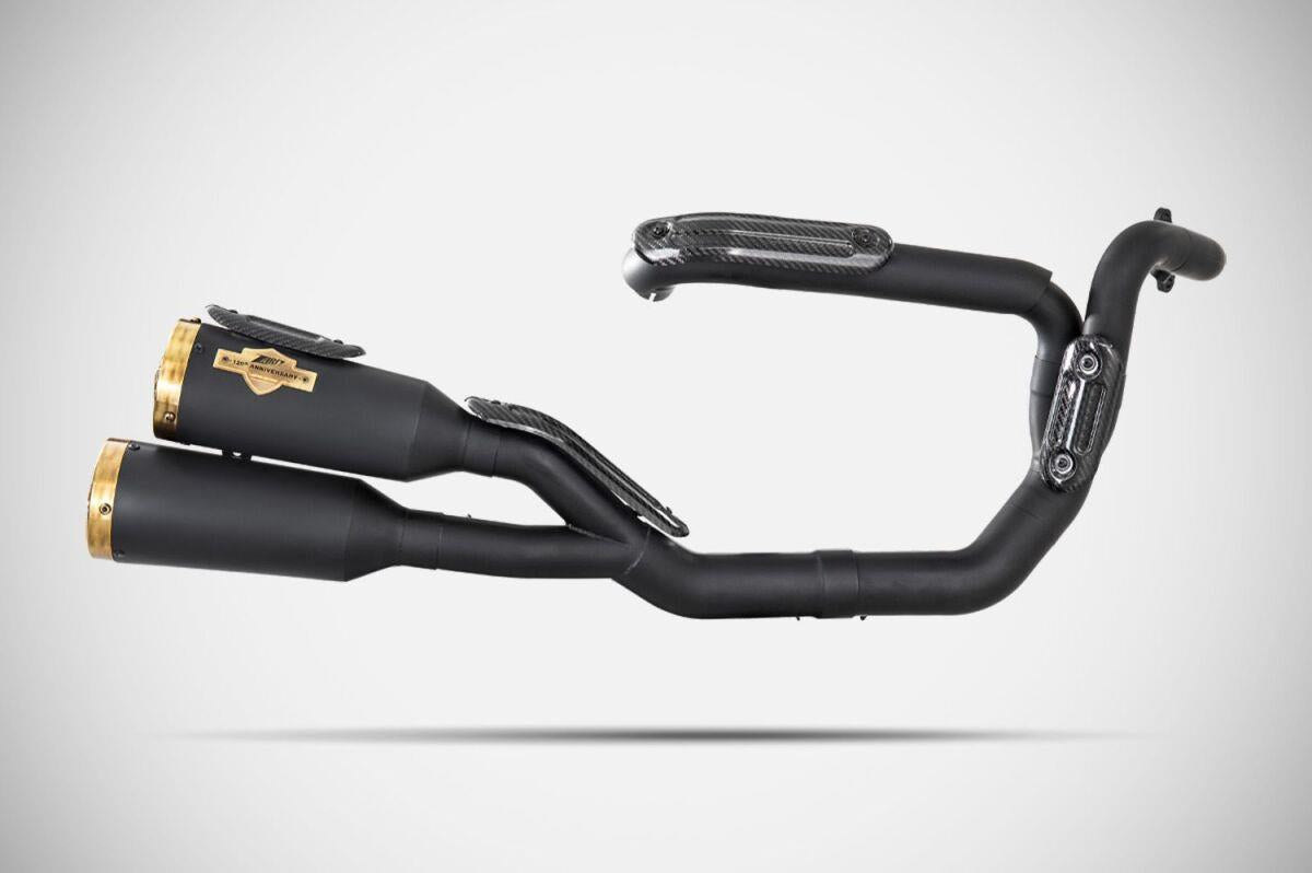 ZARD Nightster 975 120TH L.E. Full Exhaust System 2:1:2 for Harley Davidson RH 975 ABS 22-25 ZHD025S00SBR-B