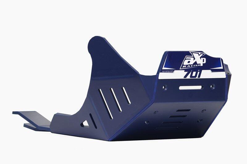 AXP Racing Skid Plate Blue One Piece For Husqvarna 701 2016-2024 Ax1699