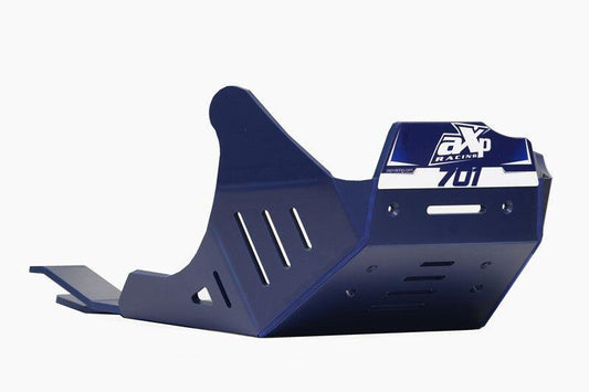 AXP Racing Skid Plate Blue One Piece For Husqvarna 701 2016-2024 Ax1699