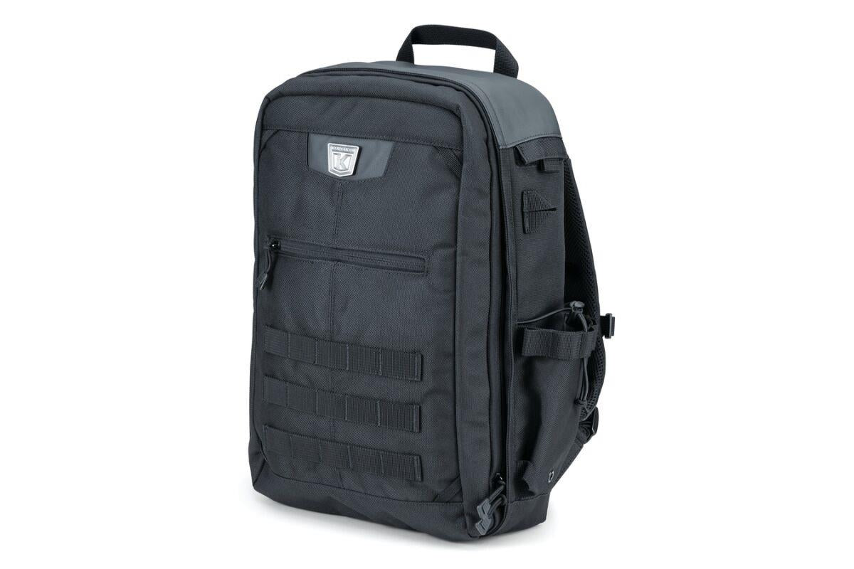 Kuryakyn Momentum Runaway Backpack Black Textile 20.5L Capacity KUR5257
