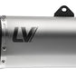 Leovince Muffler Lv-14 R For Kawasaki Z 900 20-24 Silver Stainless Steel 15603u