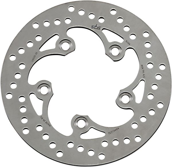 Sbs Brake Rotor For Suzuki GSX-R 600 1985-2018 Silver 5104
