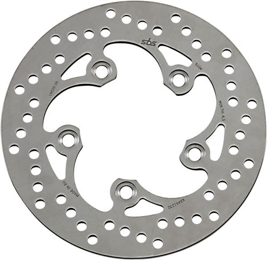 Sbs Brake Rotor For Suzuki GSX-R 600 1985-2018 Silver 5104