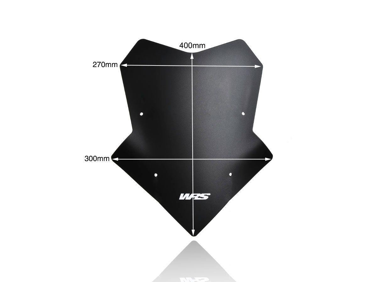WRS Windscreen Sport For Yamaha Tracer 9 Dark Smoke Ya039no