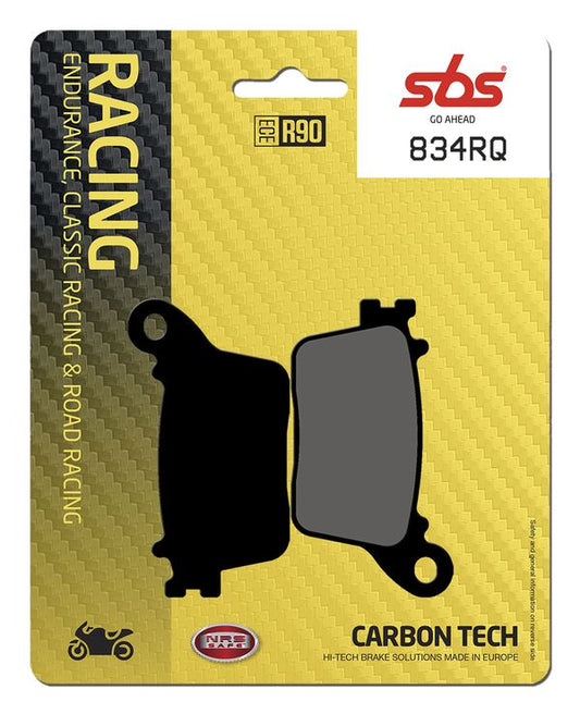 Sbs RQ Road Racing Carbon Tech Brake Pad For Suzuki GSX-R 600 2006-2026 834RQ