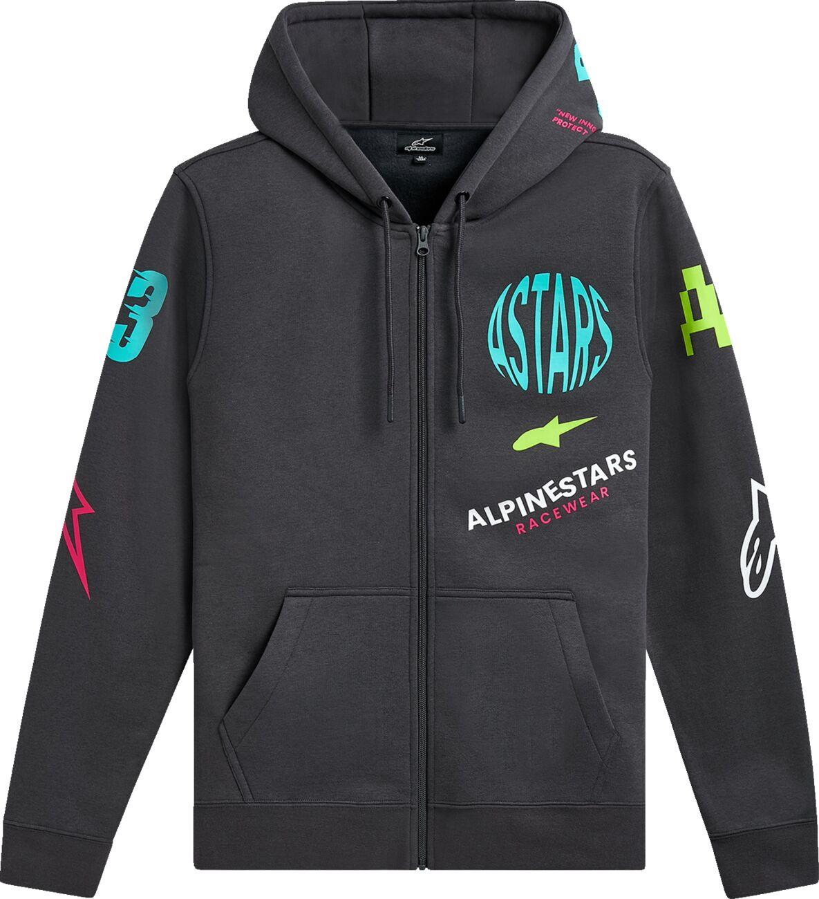 ALPINESTARS Variegate Zip Hoodie Gray