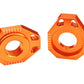 Scar Racing Axle Blocks For KTM SX 125 2013-2023 Anodized Orange AB503