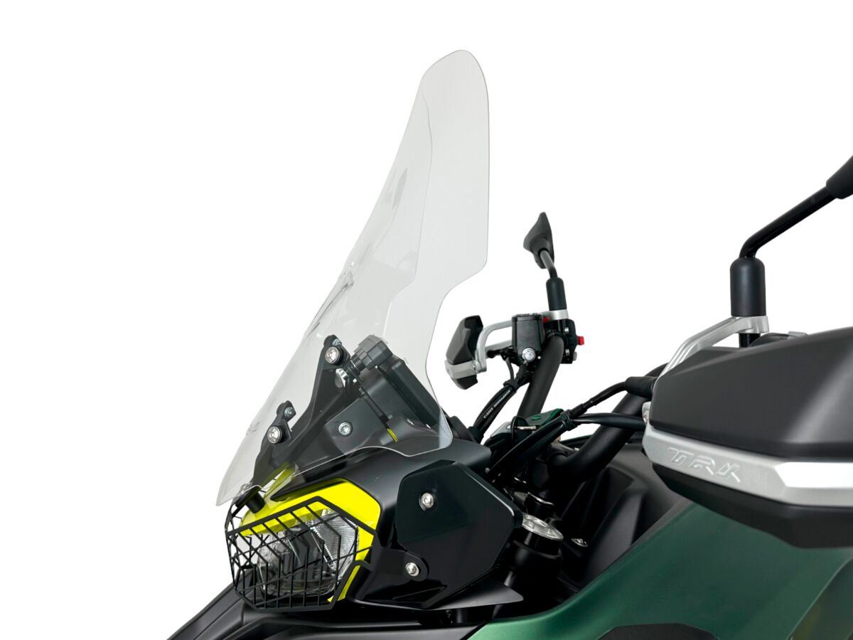 WRS Windscreen Caponord For Benelli TRK 702/X Clear Predrilled Fixed BE007T