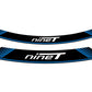 Puig Wheel Rim Stickers Blue 21873P