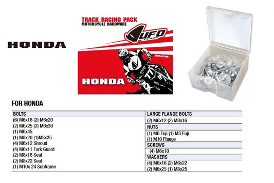 UFO HARDWARE TRACK RACING PACK HONDA AC02202