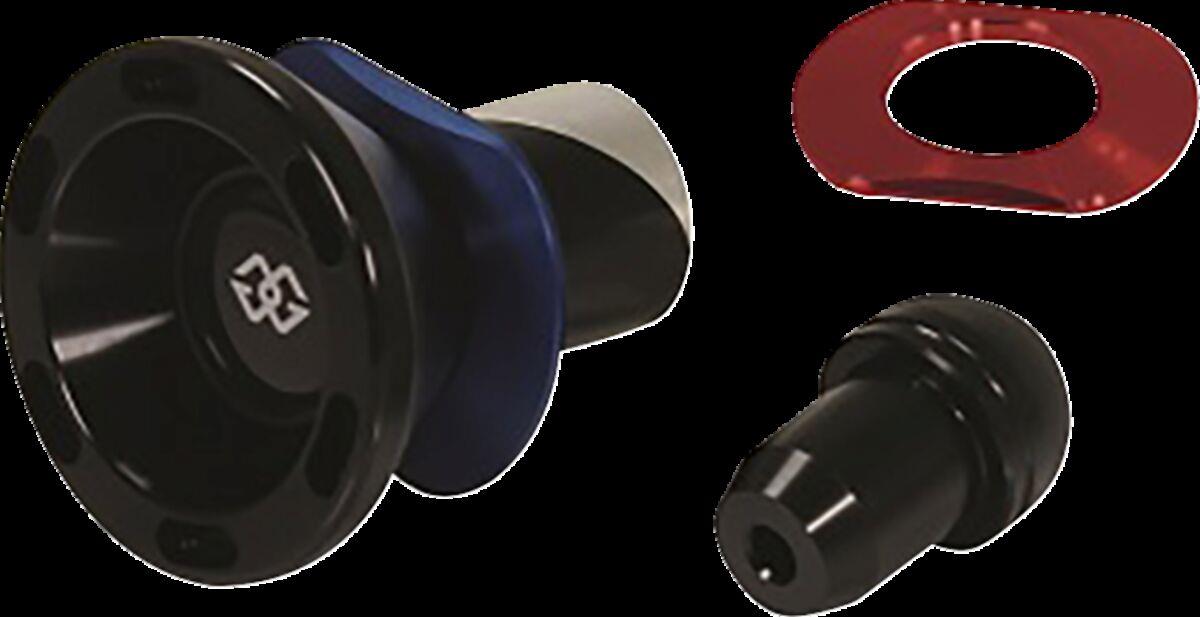 Gilles Tooling Axle Protector For BMW M 1000 R 2010-2024 Black Red GTA-R-BM01