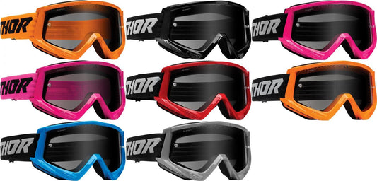 THOR Combat Sand Racer MX Motorcross Goggles 2023 Model