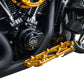 Arlen Ness Diamond Floorboards Gold For Harley Davidson FLHRXS 1868 1983-2024 410-056