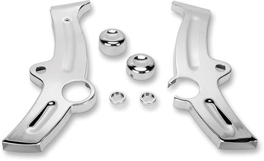 Kuryakyn Boomerang Frame Covers For Harley Davidson FLSTC 1584 2000-2007 KUR7851