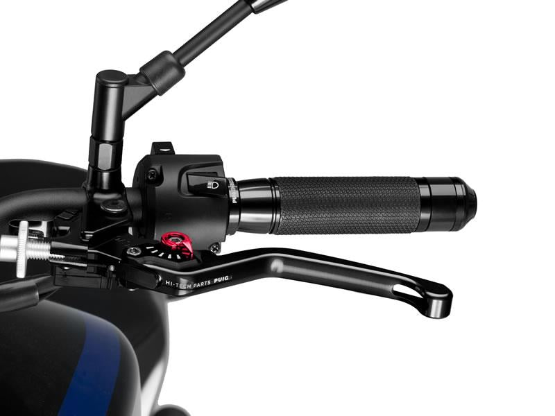 Puig Fixed V3 Clutch (Black Lever With Blue Selector) Red 5998W