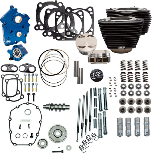 S&S Cycle 132" Power Package For M8 For Harley FLHXS 1868 2017-2023 310-1234C