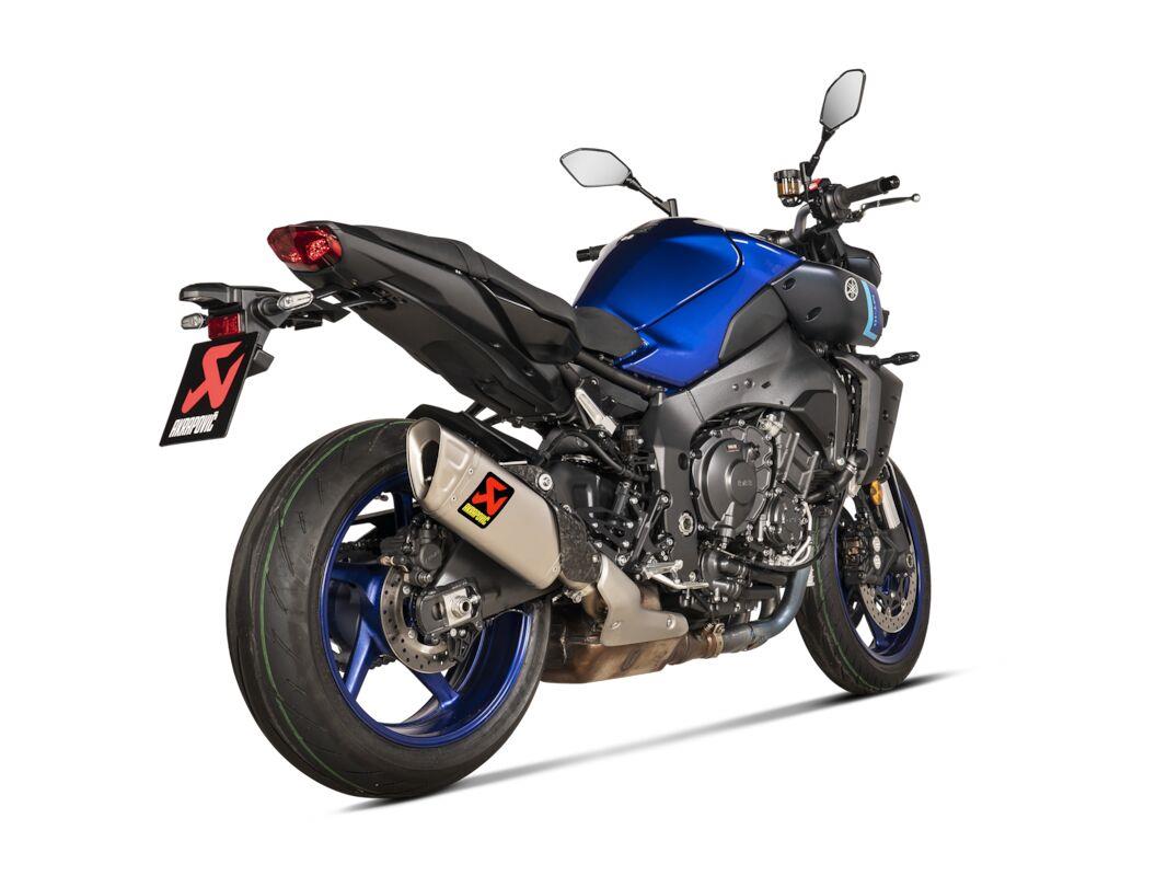 Akrapovic Slip-On Line Muffler Street For Yamaha MT-10 22-24 S-Y10SO20-HAPLT/1
