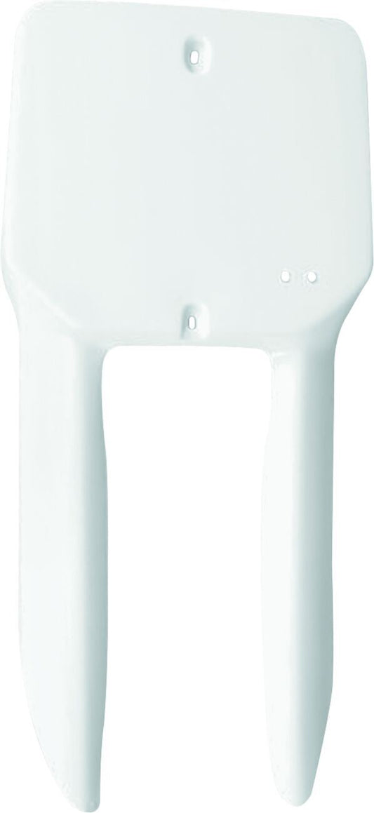 UFO FRONT NUMBER PLATE SUZUKI RM80 WHITE SU03961-041