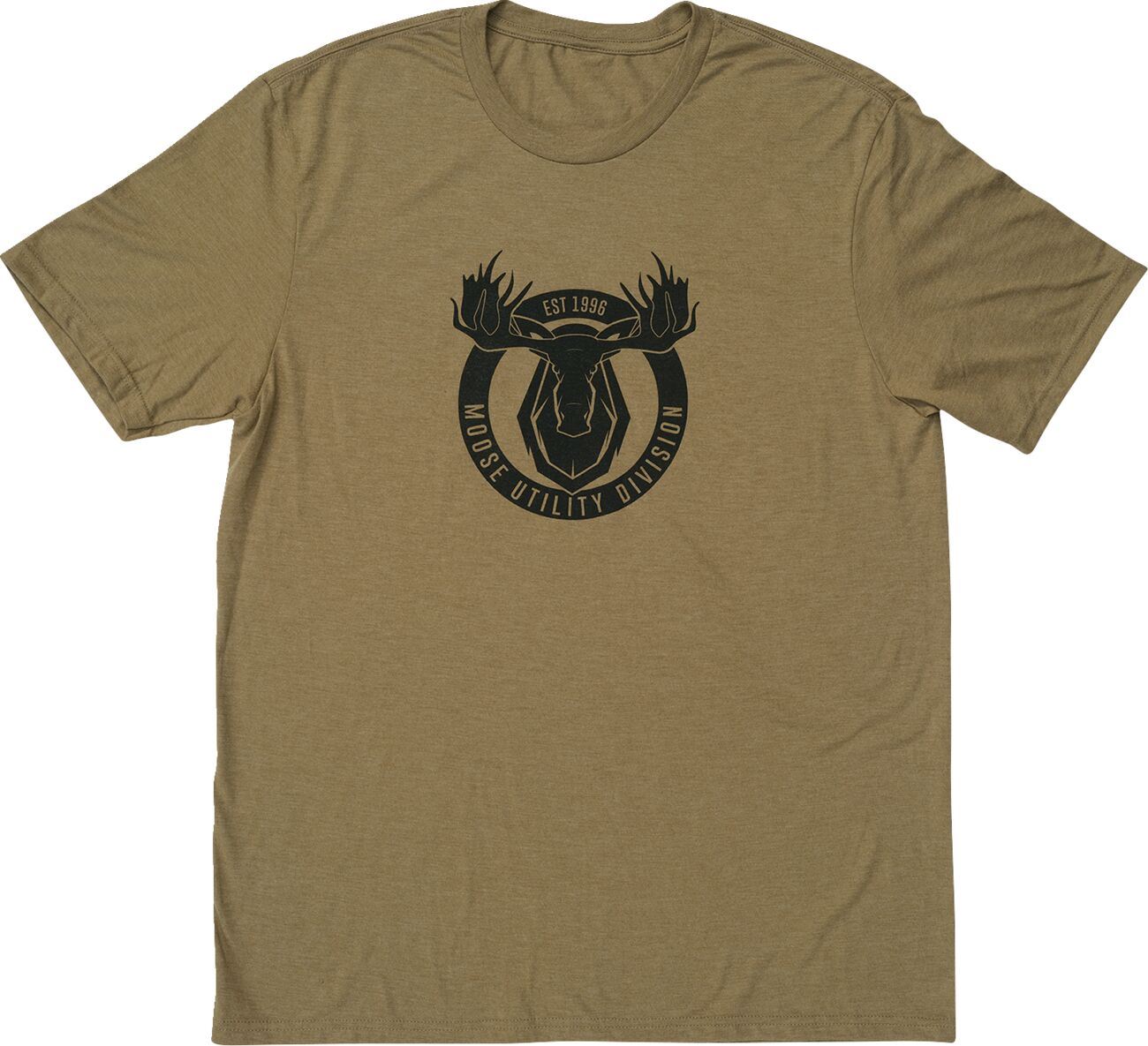 Moose Racing T-Shirt Mud Badge Brown