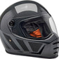 BILTWELL Lane Splitter Gray Motorcycle Helmet
