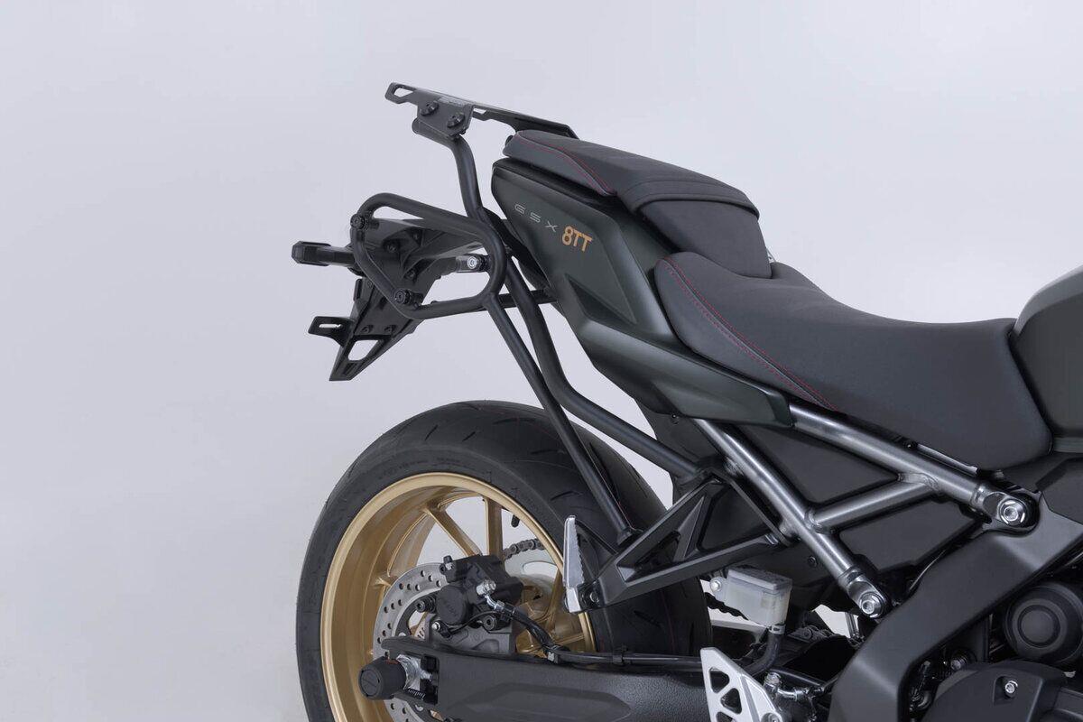 SW MOTECH SLC Side Carrier Set Left & Right Black Steel HTA.05.031.12000