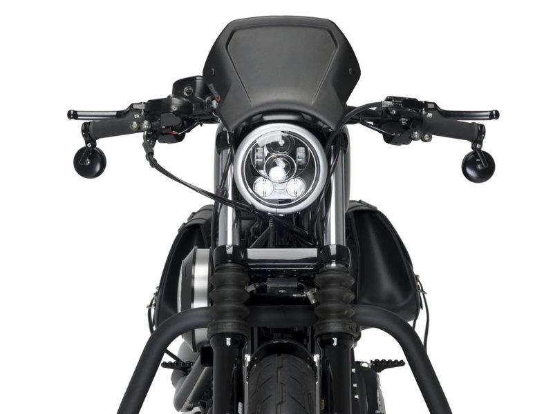 PUIG Aluminium Fly Screen Silver for Harley Davidson Sportster 883 Iron XL883N 09-12 1352P