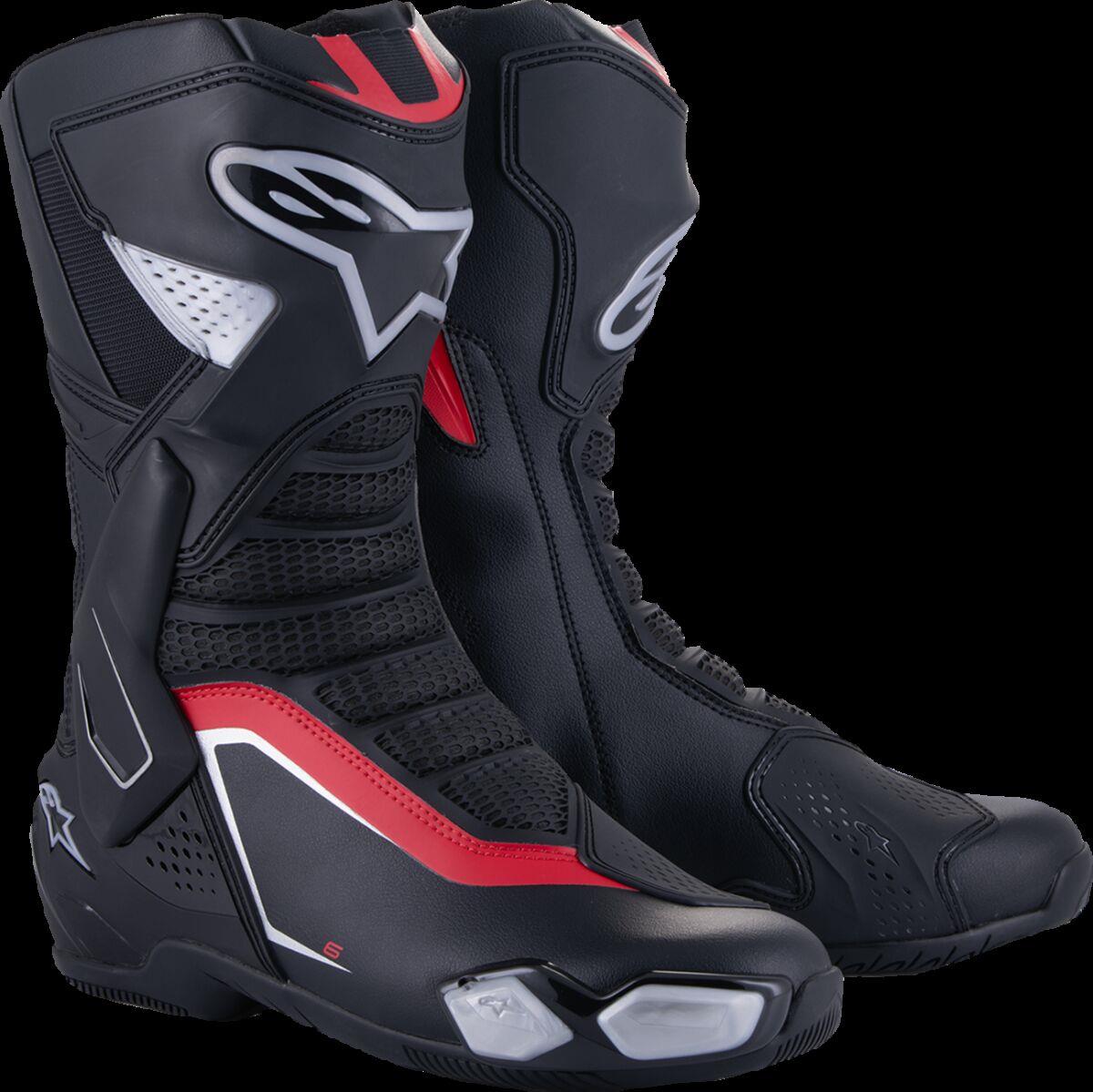 ALPINESTARS SMX-6 V3 Boots Black/Red/Silver