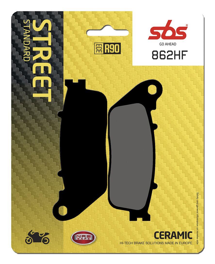 Sbs HF Street Ceramic Organic Brake Pads For Honda CB 1000 R+ 2008-2020 862HF