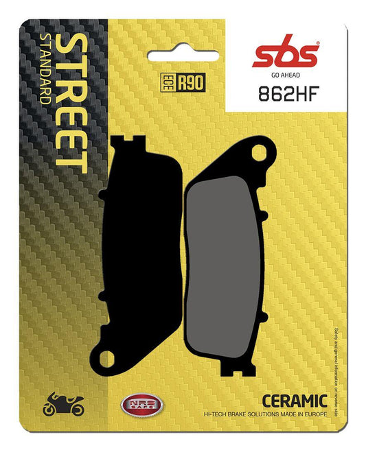 Sbs HF Street Ceramic Organic Brake Pads For Honda CB 1000 R+ 2008-2020 862HF