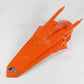 UFO REAR FENDER W/PINS KTM EXC ORANGE KT04081-127