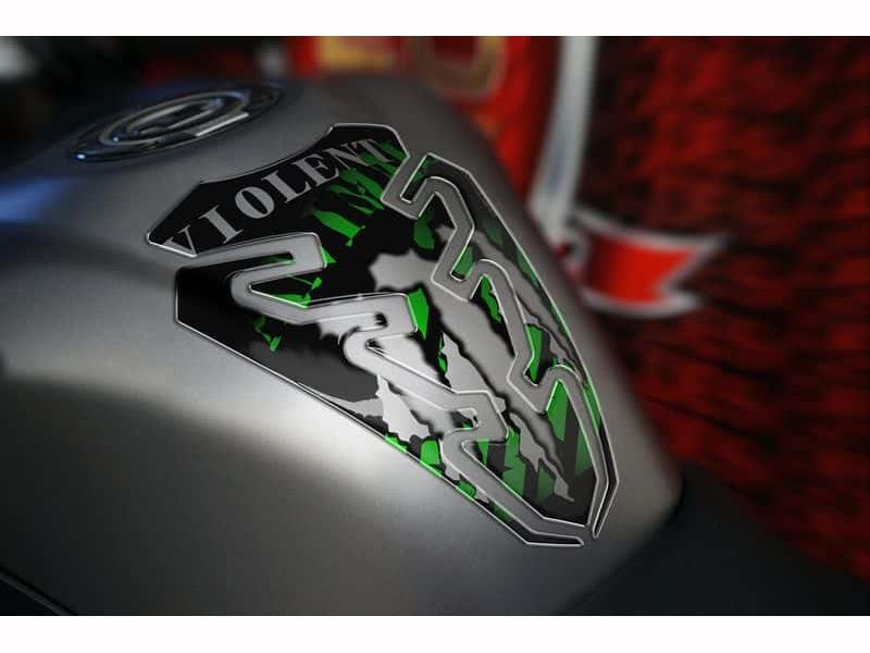 Puig Violent Tank Pad Carbon Look 21190N