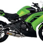 Akrapovic Racing Line Exhaust System Green For Kawasaki EX 650 12-S-K6R7-HT