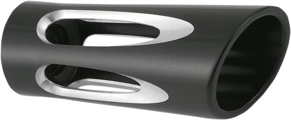 Arlen Ness Ness-Tech Shift Peg Deep Cut Black Aluminum Chrome 06-473