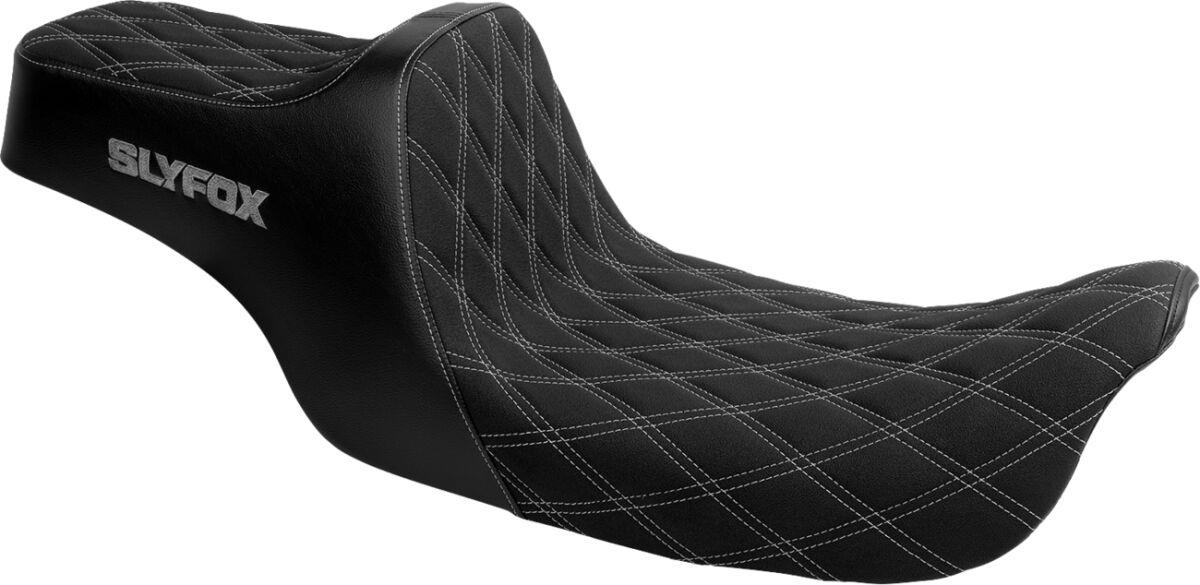 Slyfox High Noon Seat For Harley Davidson FXDB 1690 2006-2017 4694D-SLYFOX