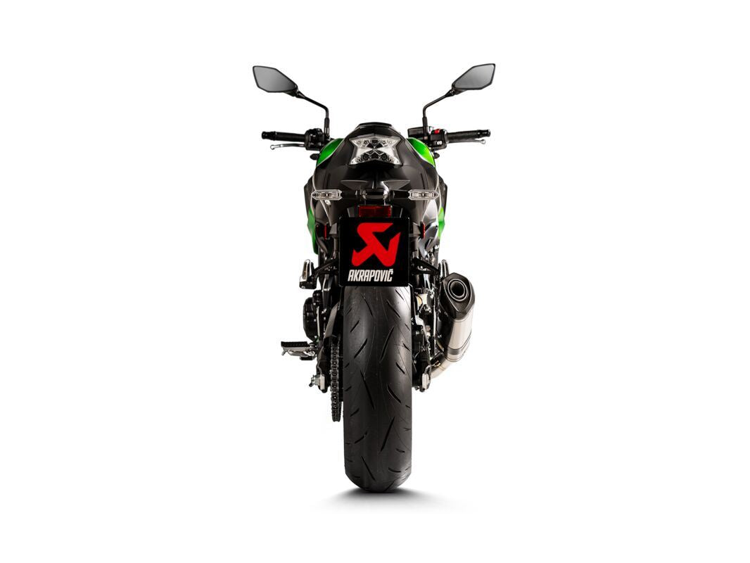 Akrapovic Titanium Slip-On Line Muffler For Kawasaki Z 900 ABS 2025 S-K9SO11-HZT