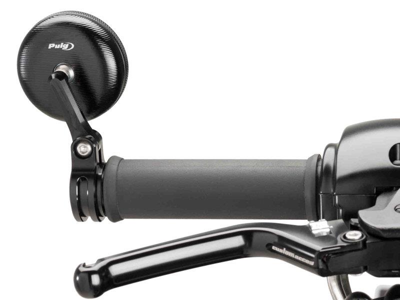 Puig Tracker Rearview Mirror Black 20851T