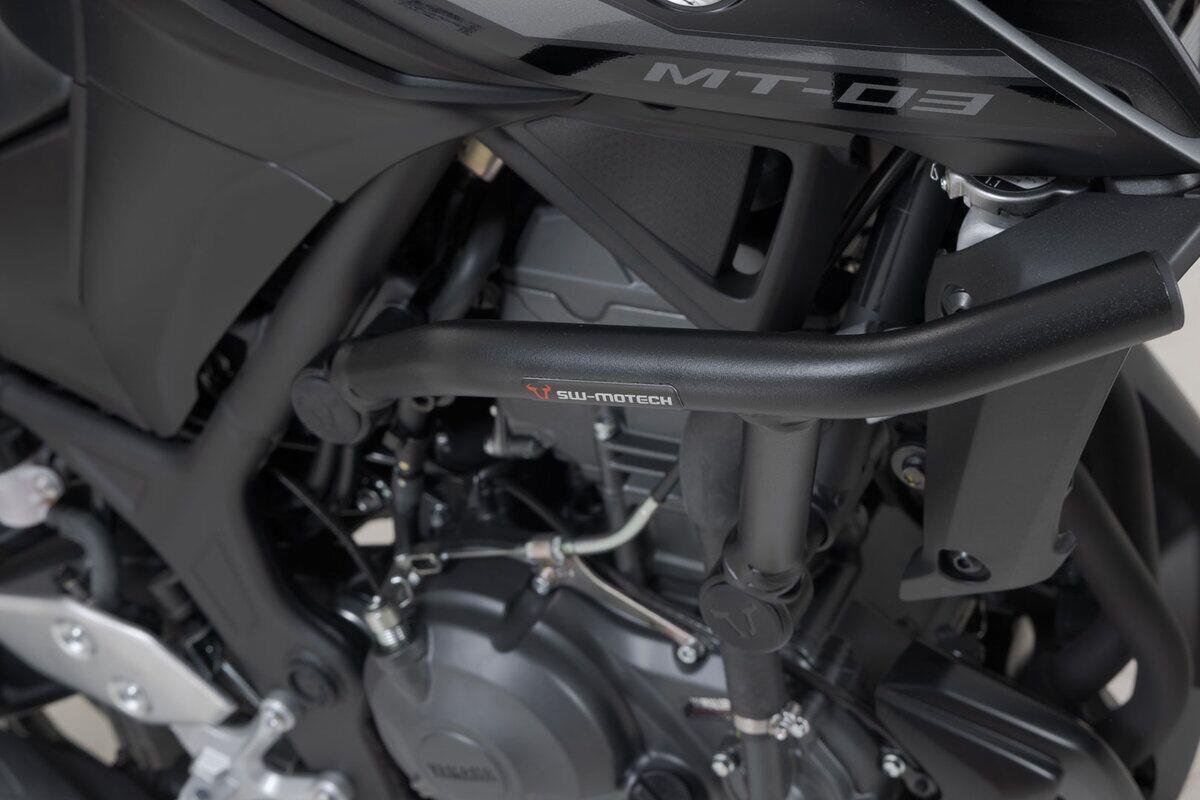 SW MOTECH Crash Bar For Yamaha MT 03 ABS 2016 2026 Black SBL.06.627.10002/B