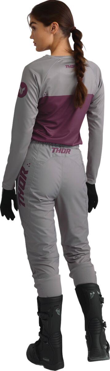 THOR Women's Ridemode Static Gloves Gray