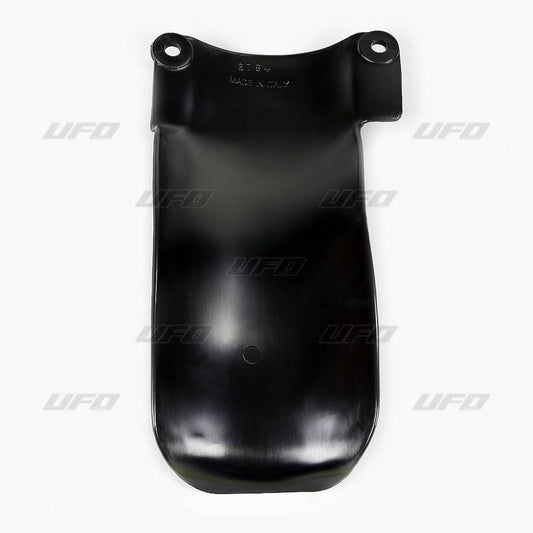 UFO REAR SHOCK MUD PLATE KAWASAKI KX125/250/500 BLACK KA02724-001