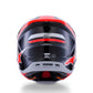ALPINESTARS SM7 Rise Helmet BLK/RD/SILV 2025 Model