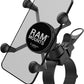 RAM MOUNTS X-Grip® Phone Mount with EZ-Strap™ Rail Mount