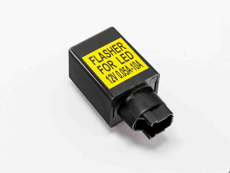 PUIG 4 pin Indicator Relay Black Universal 5180N