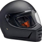 BILTWELL Lane Splitter Flat Black Motorcycle Helmet
