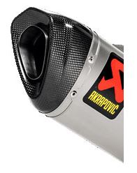 Akrapovic Muffler End Cap CF Black For BMW S 1000 R 19-24 V-EC331